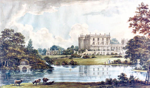 Stoneleigh Abbey - Repton (1808)*